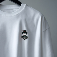 Kyoto 3/4 Sweatshirt white