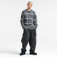 Kyoto Knitted Pullover Gray