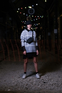 Kyoto Knitted Pullover Gray