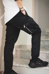 Kyoto Cargo Pants Black