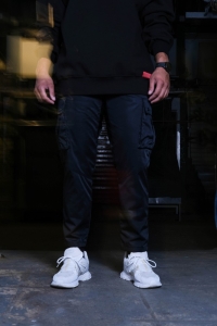 Kyoto Cargo Pants Black