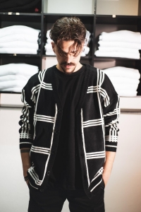 Kyoto Knitted Cardigan Black